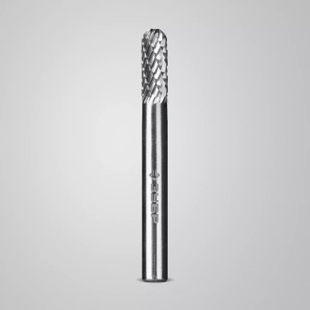 Зубр Твердосплавная борфреза C - цилиндр со сферическим концом, 6 х 16 мм (28802-6-16) купить в Когалыме