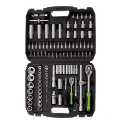 Набор инструмента 108 предметов, 1/2", 1/4" Сибртех 13498