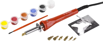 Приборы для выжигания с набором насадок и красками серия МАСТЕР купить в Когалыме