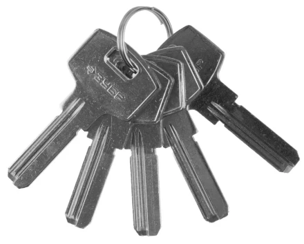 Заготовка ключа ЗУБР "ЭКСПЕРТ" для цилиндровых механизмов, компьютерный тип, 5 шт. 52196_z01 купить в Когалыме