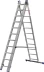 Лестница ЗУБР универсальная, трехсекционная со стабилизатором, 12 ступеней 38831-12 купить в Когалыме