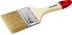 Кисть плоская  ЗУБР "УНИВЕРСАЛ-МАСТЕР", натуральная щетина, деревянная ручка, 75мм 4-01003-075 купить в Когалыме