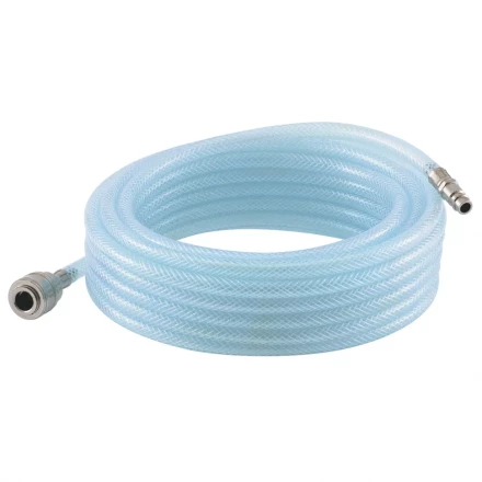 Шланг пневматический ПВХ 10x16 мм 18 бар армированный прозрачный быстросъемный 15м STELS 57025 купить в Когалыме