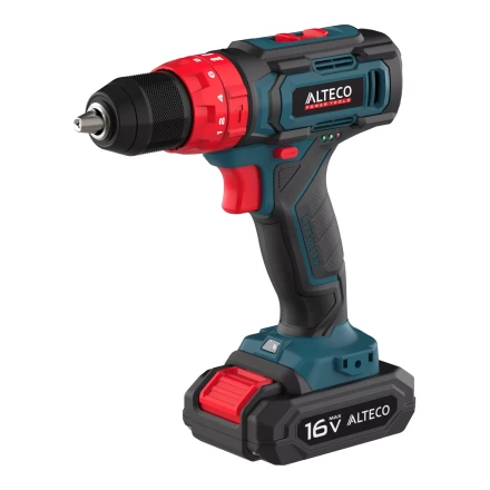 Аккумуляторная ударная дрель-шуруповерт ALTECO CID 16-28 71395 купить в Когалыме