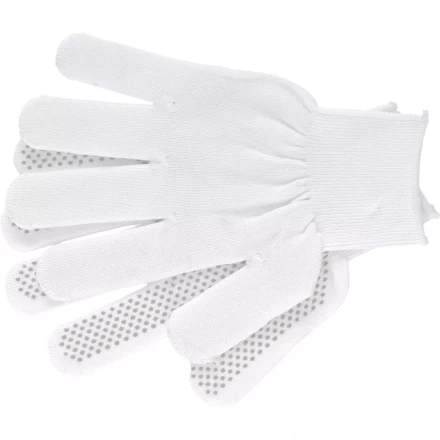 Перчатки нейлон ПВХ точка 13 класс белые XL Россия 67847 купить в Когалыме