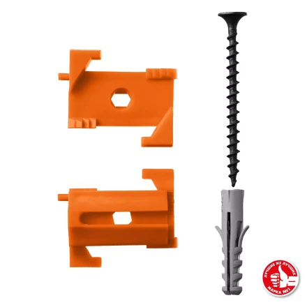 ЗУБР ВИНТ-Н25, 25 шт, набор: СКШМ в комплекте с дюбелем и саморезом (30955-Н25) купить в Когалыме