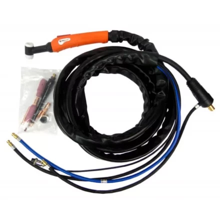 Горелка UnoTIG 18 8м разъем 35мм2 с кнопкой ж/охл FoxWeld купить в Когалыме