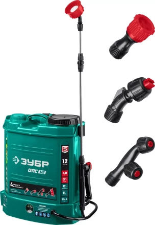 ЗУБР 12 л, аккумуляторный опрыскиватель (ОПС-12) купить в Когалыме