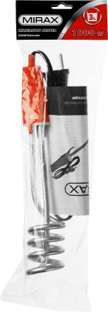 Кипятильник MIRAX, 1000 Вт, 220В 55418-10 купить в Когалыме
