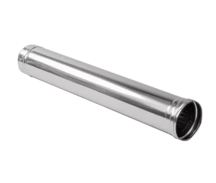 Труба отвода отраб. газов  из нерж.стали 1 м(диаметр 120 мм) для теплогенераторов BALLU EC, VERTIGO купить в Когалыме