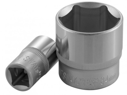 Головка торцевая шестигранная 1/2&quot; М23  S04Н4123  Jonnesway 47220 купить в Когалыме