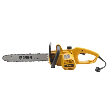 Пила цепная электрическая Denzel EDS-2000P 95616, 2 кВт,поперечная, шина 40 см, шаг 3/8, паз 1.3 мм, 57 звеньев купить в Когалыме