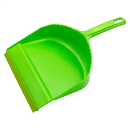 Набор: совок с кромкой 330 x 225 мм и щетка-сметка 285 мм, зеленый, Home Palisad 933115 купить в Когалыме