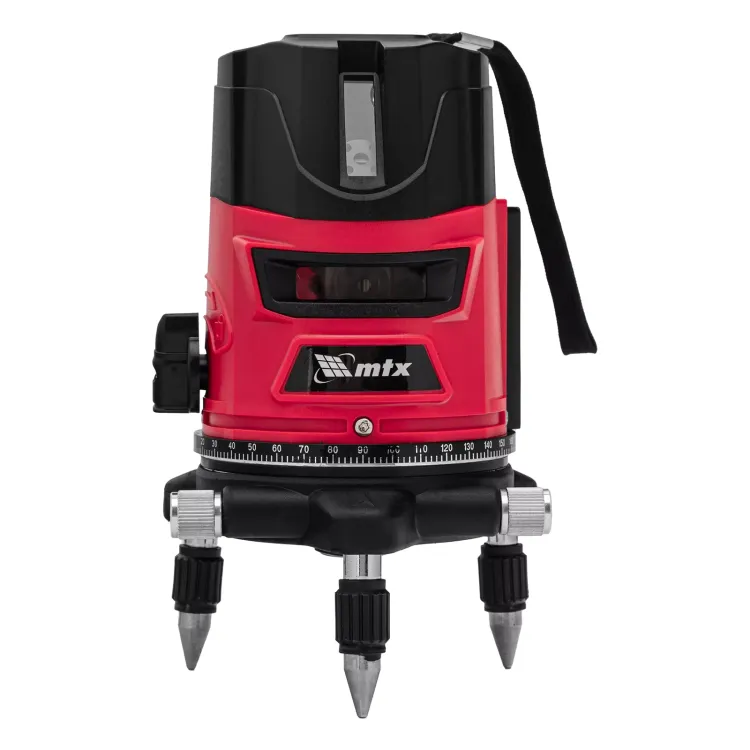 Лазерный уровень MTX CRX-30R, 30 м, красный луч, батарейки, резьба 5/8" 35030 купить в Когалыме