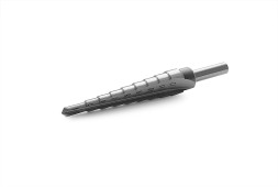 Ступенчатое сверло MESSER с прямой канавкой. Диаметр 4-12мм. Ступеней 9.