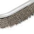 Щетка металлическая с пластмассовой ручкой, нержавеющая проволока Denzel 748287 купить в Когалыме