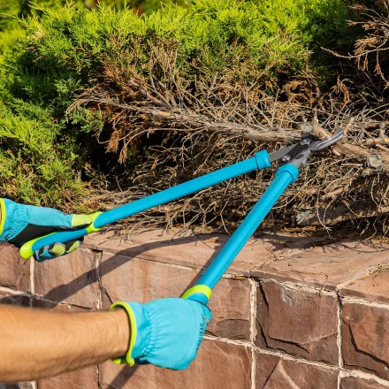 Сучкорез прямого реза Palisad 605987, 610 мм, двухрычажный механизм, двухкомпонентные рукоятки, LUXE купить в Когалыме