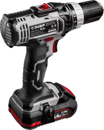 Дрель-шуруповерт 2 АКБ ДШЛ-141 КН серия СТАНДАРТ купить в Когалыме