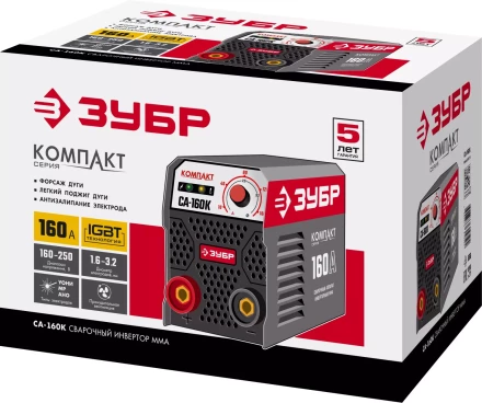 Сварочный инвертор ММА СА-160К серия МАСТЕР купить в Когалыме