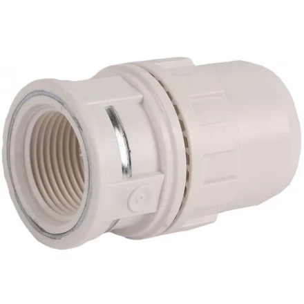 Муфта ЗУБР "ШиреФит" соединительная, "штуцер с гайкой - внутренняя резьба", 26мм-3/4" 51462-26-3/4 купить в Когалыме