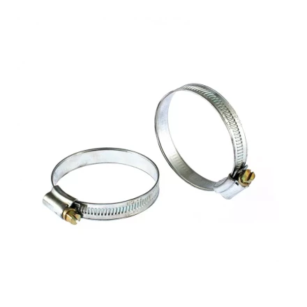 Хомуты металлические червячные 44-64 мм ширина 12 мм английский тип W1 2 шт Сибртех 47670 купить в Когалыме