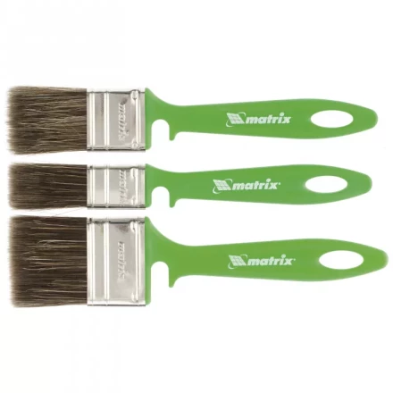 Набор кистей Работы по дереву 25 мм 35 мм 50 мм Color Line пластик Matrix 83379 купить в Когалыме