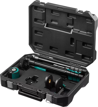 Нивелир лазерный линейный с держателем HC-1 и элевационным штативом ST-110 (35-110см), в кейcе, KRAFTOOL 34700-4 купить в Когалыме