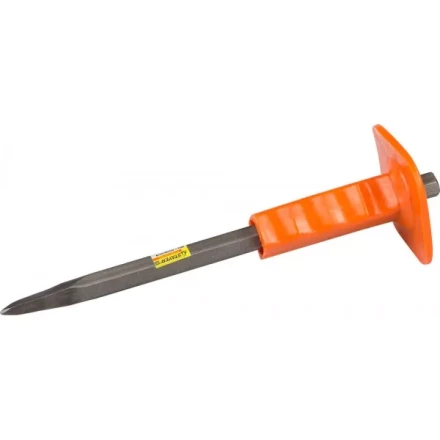 Зубило STAYER "PROFI" пикообразное с протектором, 300мм 2142-30 купить в Когалыме