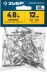 ЗУБР 4.8 x 12 мм, 50 шт, стальные заклепки, Профессионал (313126-48-12) купить в Когалыме