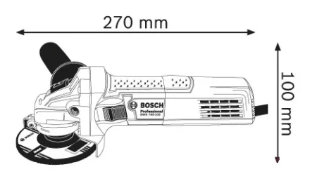 УШМ BOSCH GWS 750-115 (0.601.394.0R0) купить в Когалыме