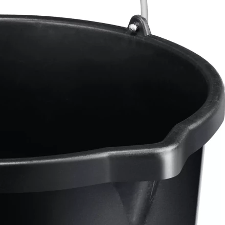 ЗУБР 16 л, ударопрочный пластик, с носиком, строительное ведро (06093-16) купить в Когалыме