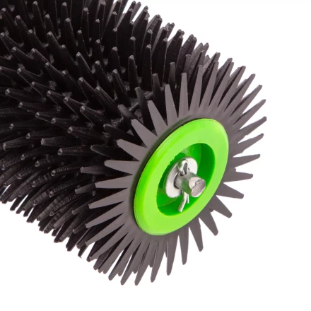 Валик игольчатый для наливных полов с ручкой, острая игла, 240 мм Сибртех 81110 купить в Когалыме