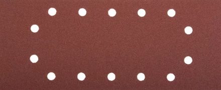 Лист шлифовальный ЗУБР "МАСТЕР", 14 отверстий, для ПШМ на зажимах, Р120, 115х280мм, 5шт 35594-120 купить в Когалыме