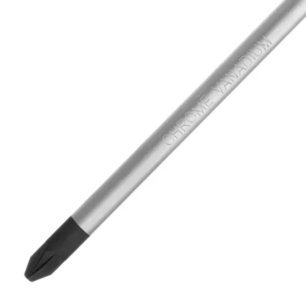 Отвертка PZ2x100 мм, CrV, трехкомпонентная рукоятка Denzel 12207 купить в Когалыме