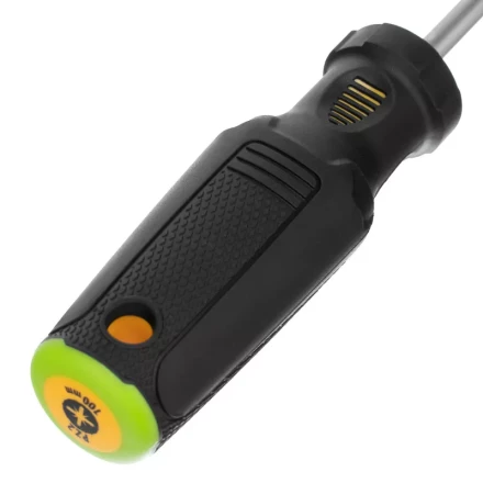 Отвертка PZ2x100 мм, CrV, трехкомпонентная рукоятка Denzel 12207 купить в Когалыме