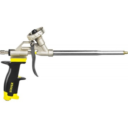 Пистолет &quot;PROGun&quot; для монтажной пены, металлический корпус, STAYER Professional 06861_z01 купить в Когалыме
