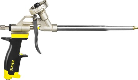 Пистолет &quot;PROGun&quot; для монтажной пены, металлический корпус, STAYER Professional 06861_z01 купить в Когалыме