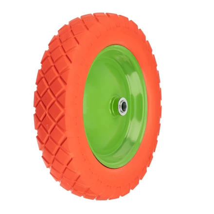 Колесо полиуретановое Сибртех 4.80/4-8, длина оси 90 мм, подшипник 20 мм 689775 купить в Когалыме