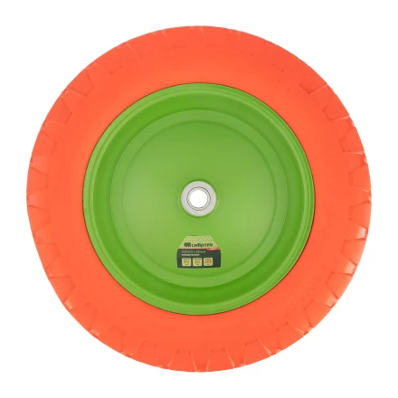 Колесо полиуретановое Сибртех 4.80/4-8, длина оси 90 мм, подшипник 20 мм 689775 купить в Когалыме