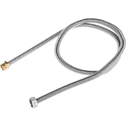 Подводка ЗУБР "ЭКСПЕРТ" сильфонная из нержавеющей стали, для воды, г/ш  (гайка-штуцер), 1/2", 1,2м 51011-G/S-120 купить в Когалыме