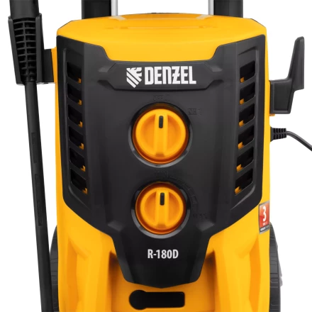 Моечная машина высокого давления Denzel R-180D, 2200 Вт, 180 бар, 380 л/ч, с барабаном купить в Когалыме