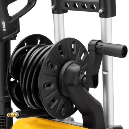 Моечная машина высокого давления Denzel R-180D, 2200 Вт, 180 бар, 380 л/ч, с барабаном купить в Когалыме