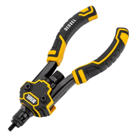 Заклепочник для резьбовых заклепок Denzel 40501, двуручный, заклепки М3, М4, М5, М6, М8, М10, M12 купить в Когалыме