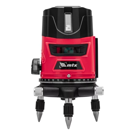 Лазерный уровень MTX CRX-30G, 30 м, зеленый луч, батарейки, резьба 5/8" 35032 купить в Когалыме