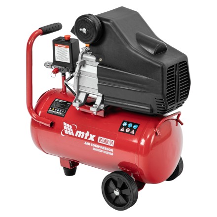 Компрессор воздушный MTX DC1500L/24, 1,5 кВт, 24 л, 210 л/мин 58017 купить в Когалыме