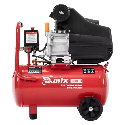 Компрессор воздушный MTX DC1500L/24, 1,5 кВт, 24 л, 210 л/мин 58017 купить в Когалыме
