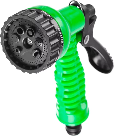 Набор поливочный РОСТОК: Распылитель пистолетный 7 поз., 2 соединителя 3/4", адаптер внешний 427369 купить в Когалыме