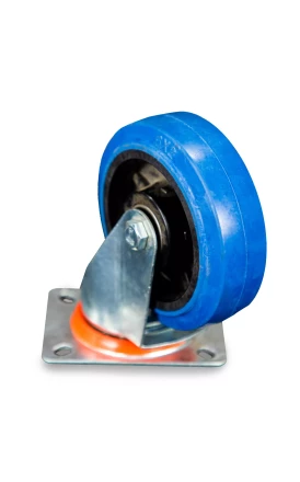 Колесо поворотное из эластичной резины MW150 150 мм 1024401 купить в Когалыме