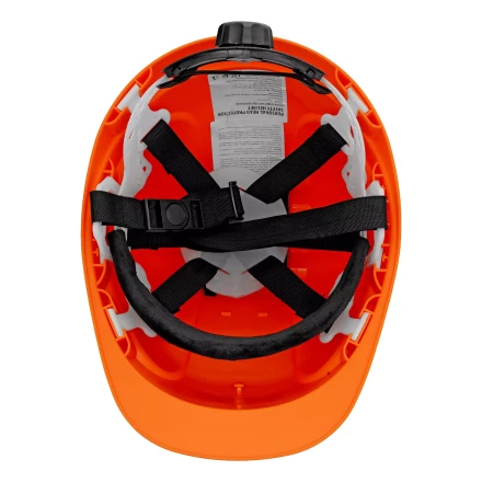 Каска защитная ударопрочная Denzel 89206, ABS/PC, плавная регулировка, модель «Форвард» (К-05),оранж. купить в Когалыме