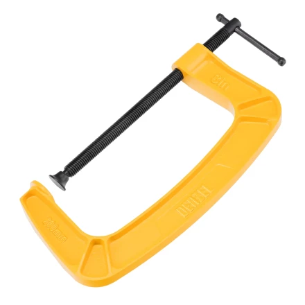 Струбцина G-образная Denzel, усиленная, 200 мм, 20646 купить в Когалыме